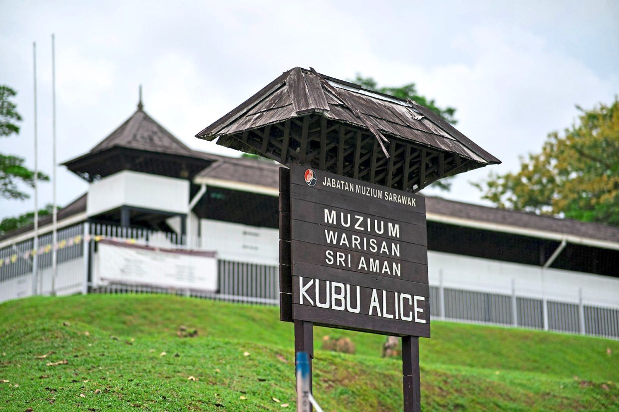 Uniquely Asian: Fort Alice in Simanggang is one of the wooden forts being conserved in Sarawak. — Photos: Sarawak Tourism Board