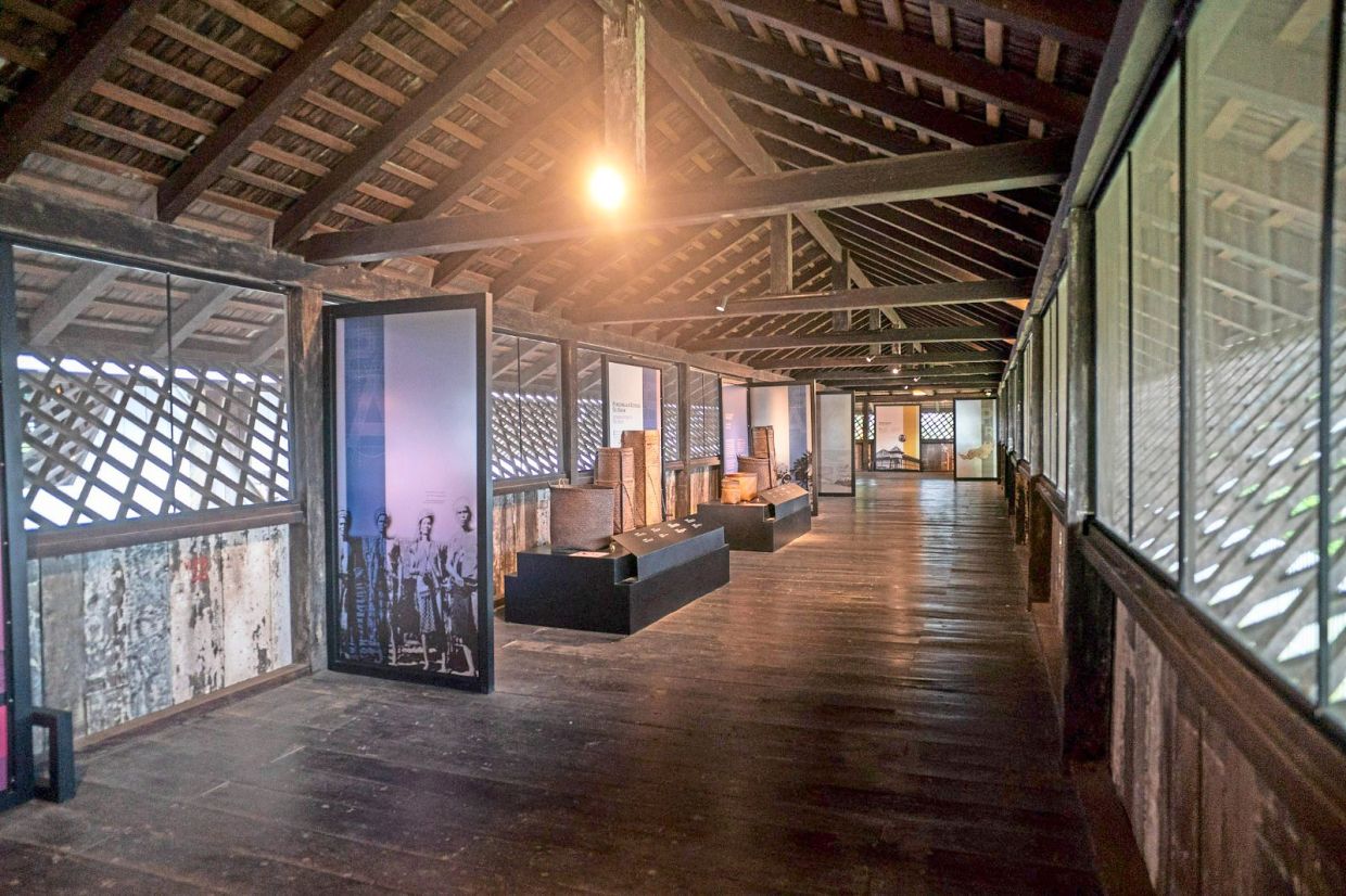 The 162-year-old wooden fort now serves as a museum.