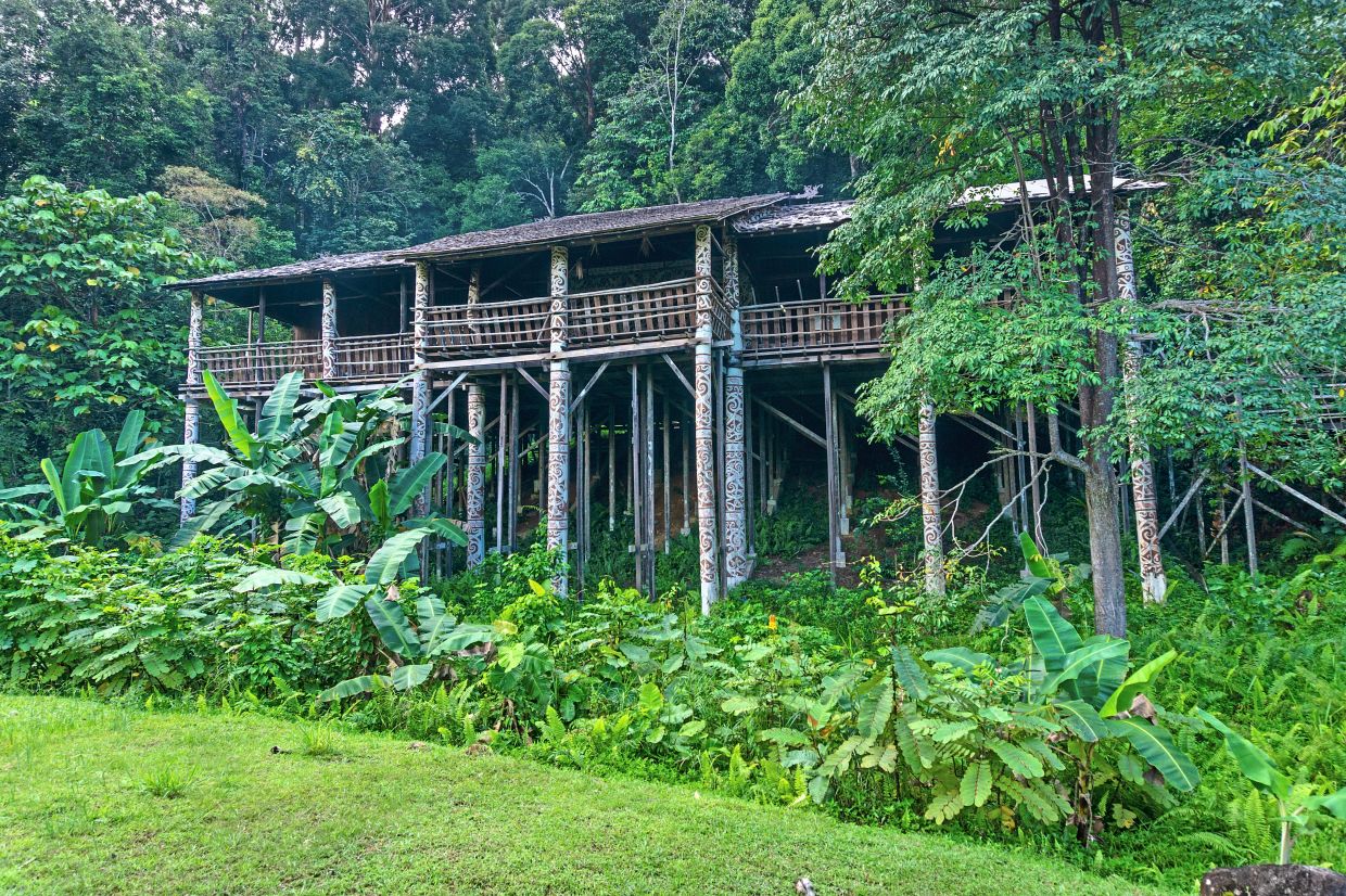 The Orang Ulu longhouse at the Sarawak Cultural Village. Icomos Malaysia hopes to showcase is the Borneon indigenous knowledge and other living traditions.