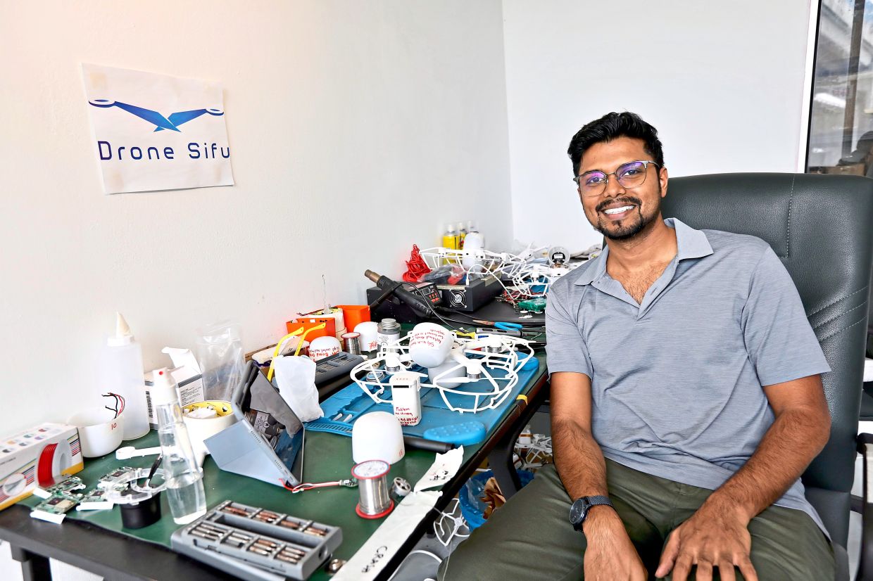 Kathir says that Drone Sifu's move to co-design and co-manufacture its own drones is to be less reliant on third-party manufacturers.