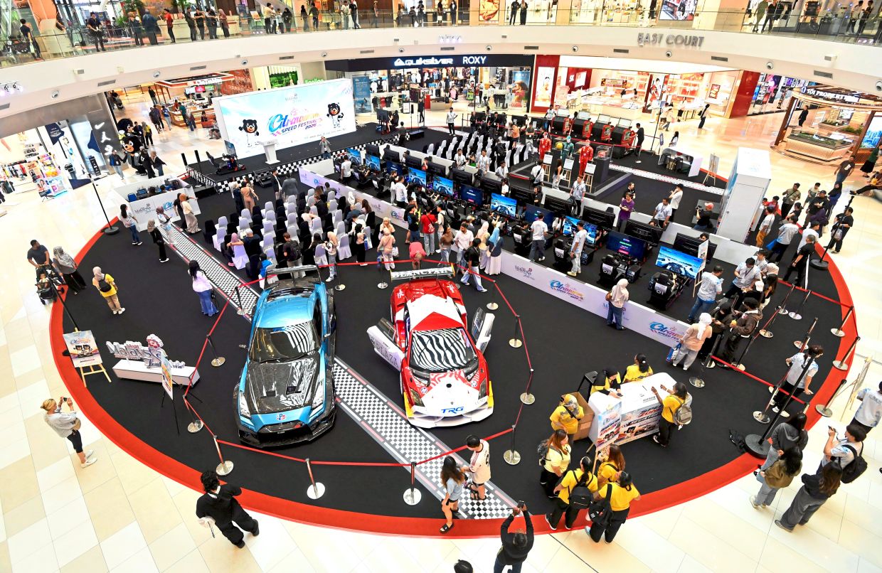 Visitors at Citrawarna Speed Festival 2026 at IOI City Mall Putrajaya. — AZHAR MAHFOF/The Star