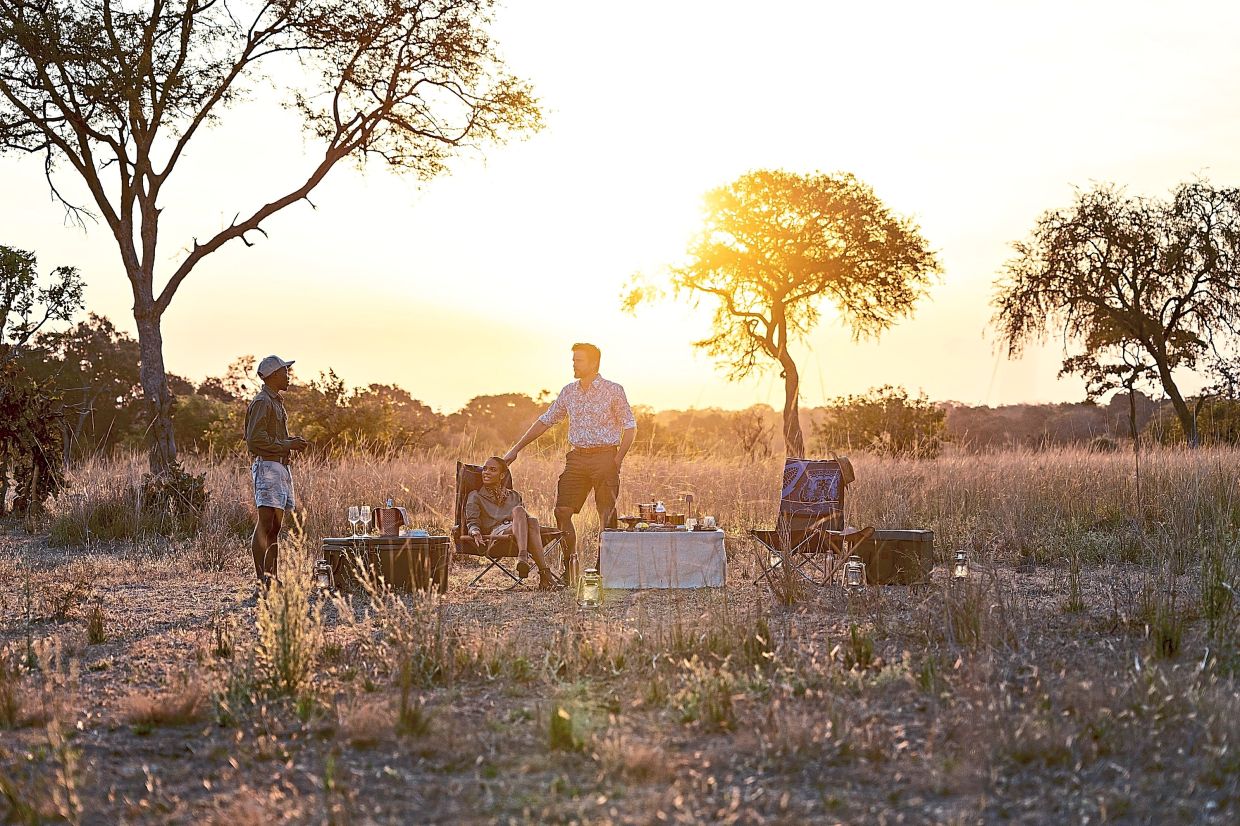 Guests can join a private guided safari at Anantara Tented Camp Kafue River. — Anantara Hotels & Resorts