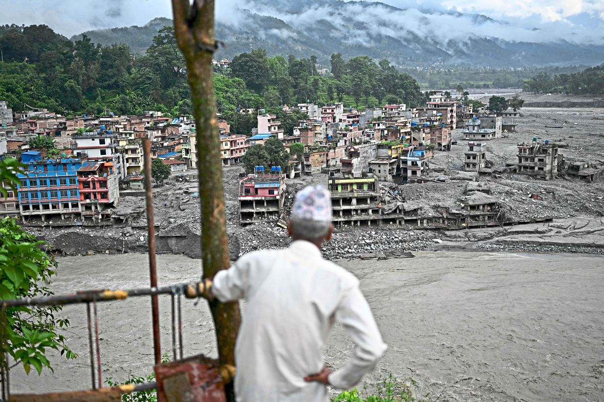What remains in the aftermath of the recent Himalayan floods tragedy. — AFP