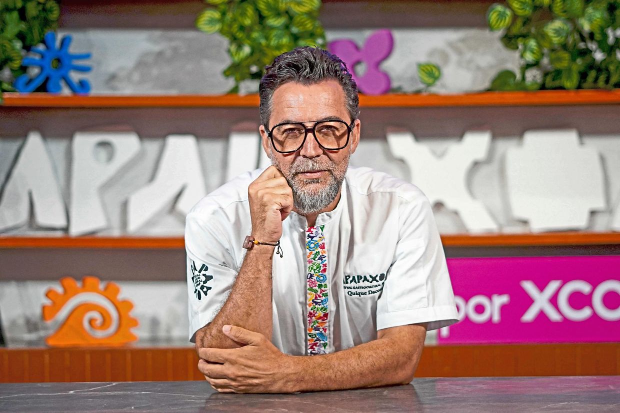 The climate crisis has wreaked havoc on the Mediterranean, says Spain's Quique Dacosta. — Photo: Elizabeth Ruiz/ AFP