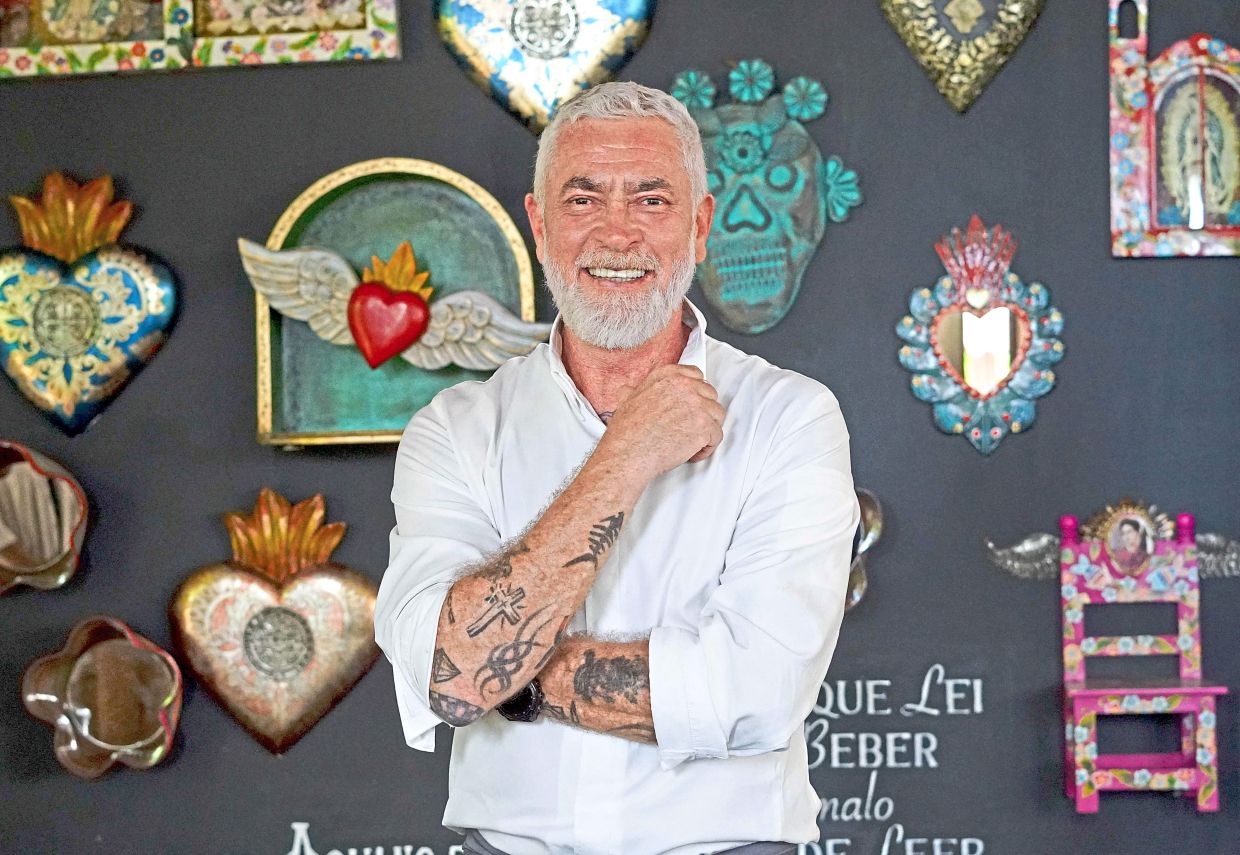 Brazilian chef Alex Atala also emphasised the 'cultural loss' provoked by El Nino, referring to the disappearance of tradition along with the unavailable ingredient.— Photo: Elizabeth Ruiz/ AFP
