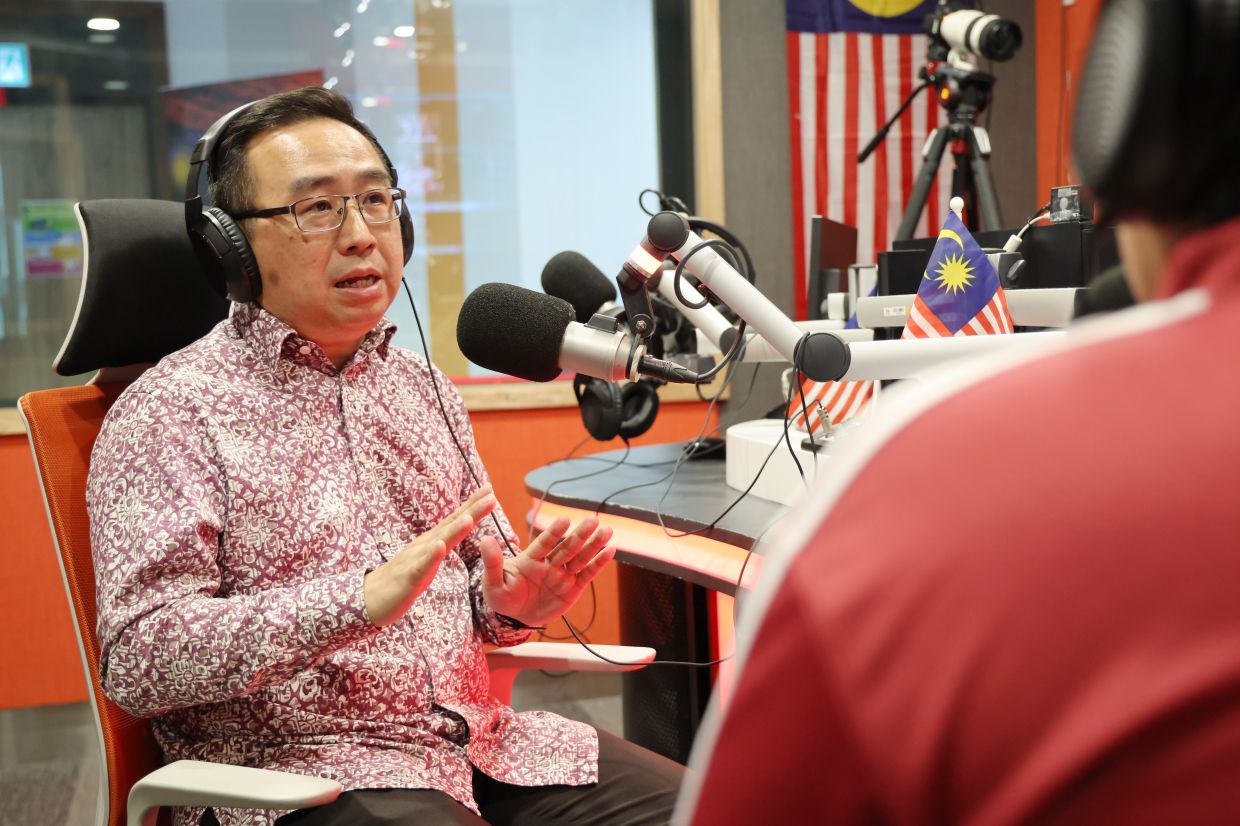 Chang: ‘That's one of the goals we want to achieve – for our youth to know what jobs are out there that might suit them and their interests.’ — GLENN GUAN/The Star.