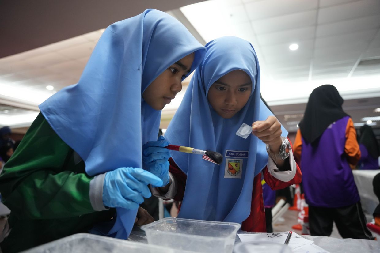 Chang: ‘That's one of the goals we want to achieve – for our youth to know what jobs are out there that might suit them and their interests.’ — GLENN GUAN/The Star.Zonal qualifiers were held nationwide between July and September, drawing thousands of student participants all vying for a place at the November finale. 