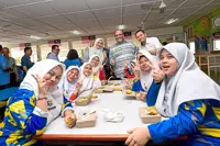 Balanced meals for 7,213 students