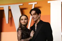 Pop star Dove Cameron and rock singer Damiano David tie the knot