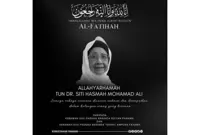 Pahang Royal Couple conveys condolences over passing of Tun Dr Siti Hasmah