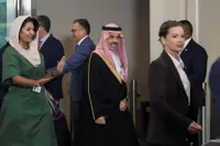 Saudi foreign minister arrives in Washington for talks with Rubio