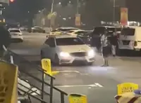 QuickCheck: Was a car caught on video ramming into a food stall in JB?
