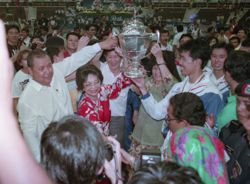 Razif says Dr Siti Hasmah 'mother figure' to 1992 Thomas Cup squad