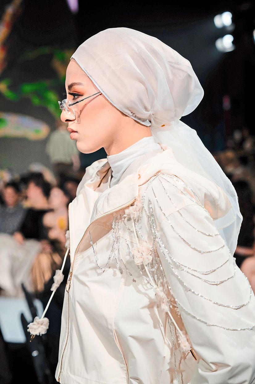 She believes that cultural identity lies in the feeling of the clothes. Photo: Kuala Lumpur Fashion Week