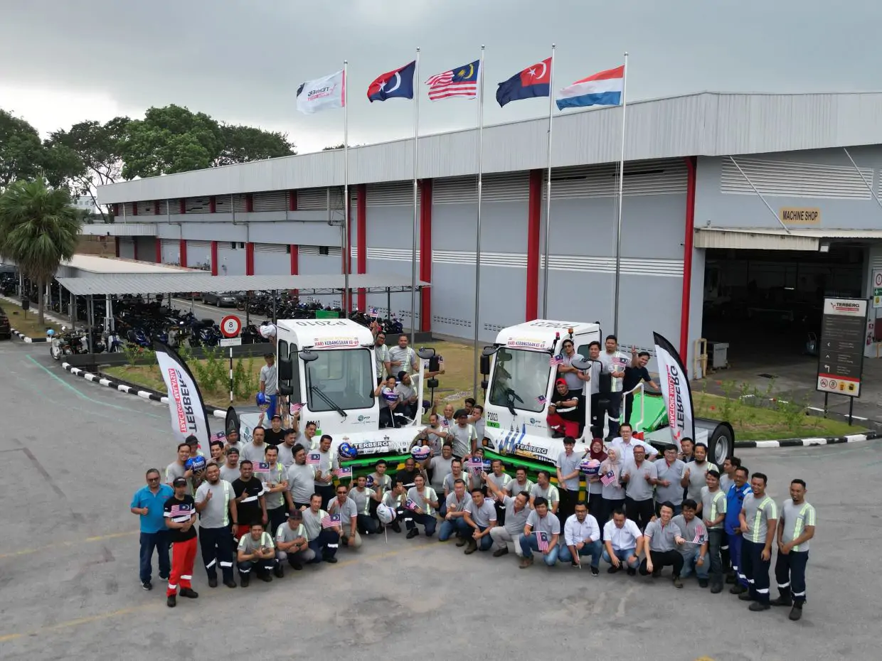 Terberg Tractors Malaysia Achieves Milestone of Exporting Over 8,000 Tractors Overseas