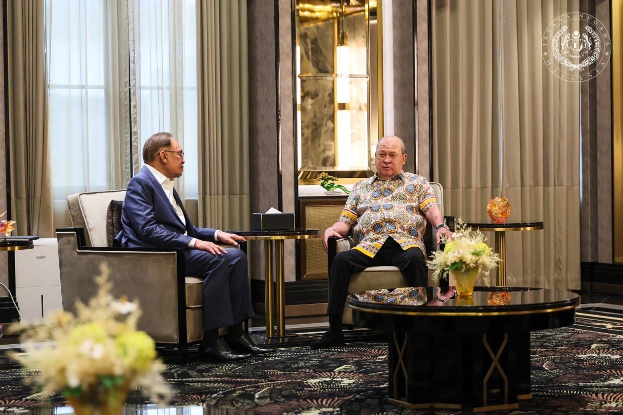 Anwar provides King with update on Federal govt administration | The Star