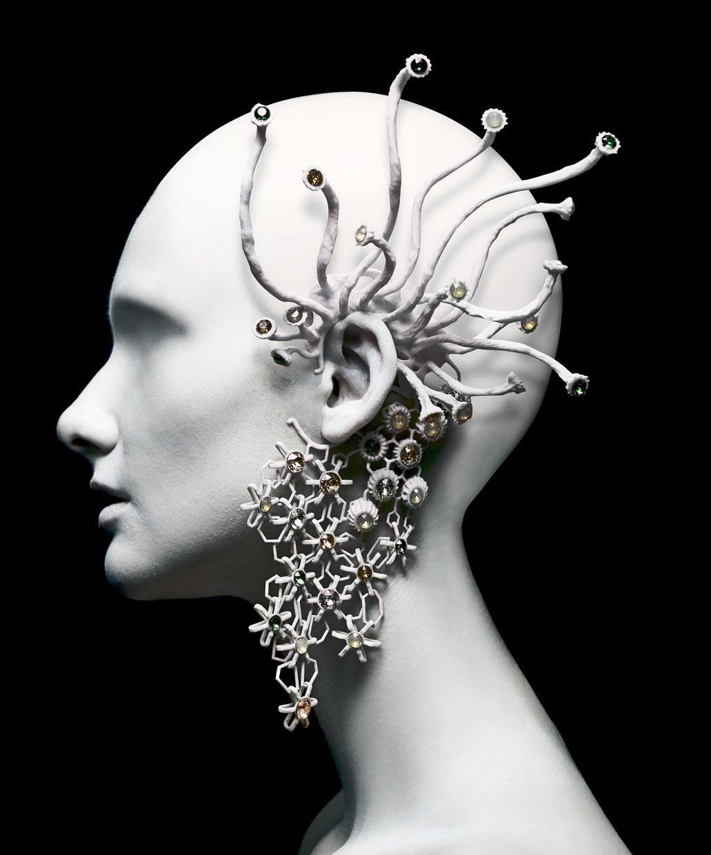 Will 3D printing make fashion designers obsolete? Looi’s 3D-printed designs from more than a decade ago remain a striking example of how technology can expand, rather than replace, creative vision. Photo: Handout