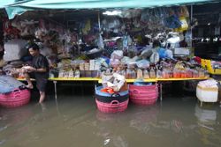 Bangkok flood situation easing with decreasing rainfall