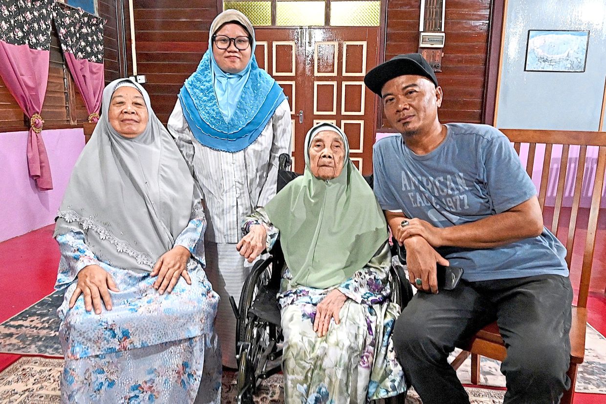 Kluang centenarian credits longevity to clean eating, regular meal times