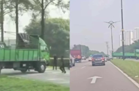 QuickCheck: Was a lorry involved in a high-speed chase with police in Pasir Gudang?