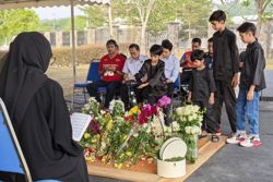 Steady stream of people continue to visit Tun Dr Siti Hasmah's grave to pay respects