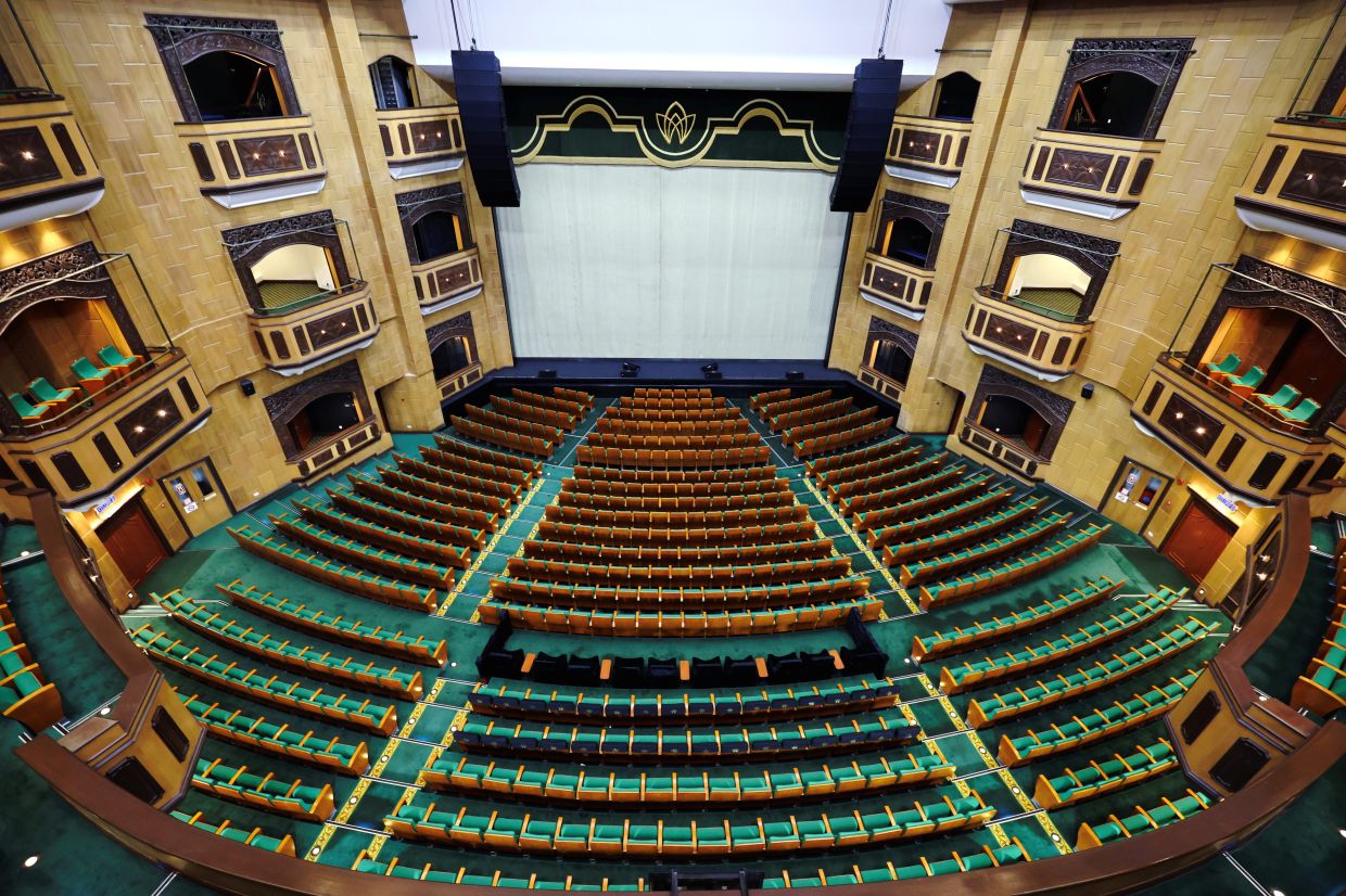 Istana Budaya is set to stage 'Bangsawan Beting Beras Basah: Hikayat Dewa Mahkota' beginning Oct 30. Photo: The Star/Kamarul Ariffin