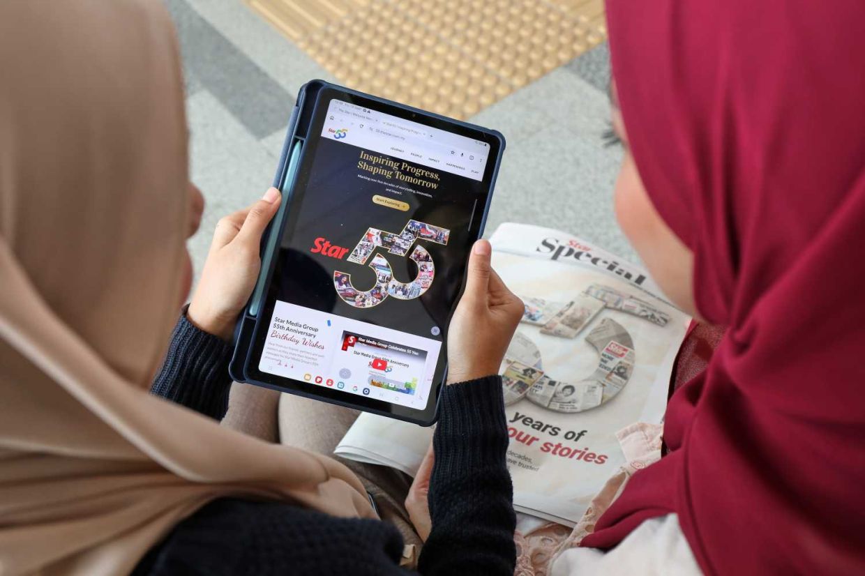 At 55, The Star today serves an increasingly diverse readership with digital platforms across the region and beyond.
