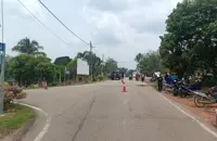 Motorcyclist dies in freak accident after utility pole collapses on him on the road
