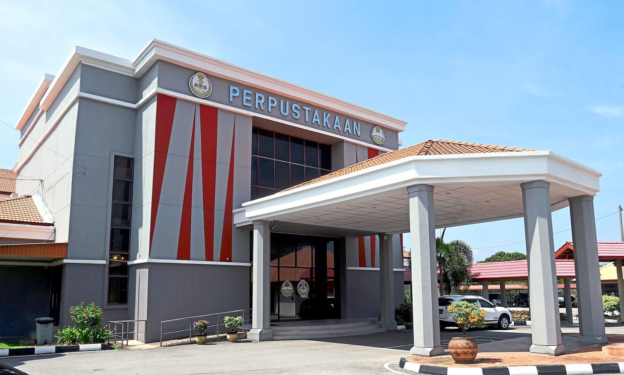 The newly refurbished Perak State Public and Digital Library in Jalan Raja DiHilir, Ipoh. — RONNIE CHIN/THE STAR
