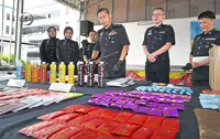 Penang drug busts yields RM4.4mil in seizures