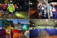 KK, Penampang hit by multiple flash floods after continuous rain