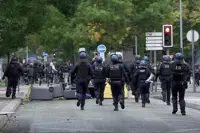 Students and police clash as France struggles to quell school protests