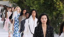 Is the most expensive way to get dressed to stop halfway? Enter undone luxury