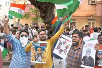 Voter row fuels protests