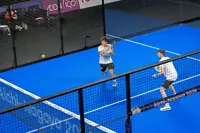 Unheralded Christian-Aidan one win from making padel history