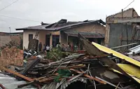 Whirlwind kills one, injures three in North Sumatra
