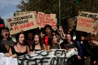 High school students in Paris' deprived suburbs spark national protest movement