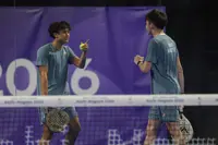 Padel duo Christian-Aidan settle for silver