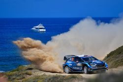 Rallying-Championship leader Evans trails title rivals in Sardinia, Neuville fastest