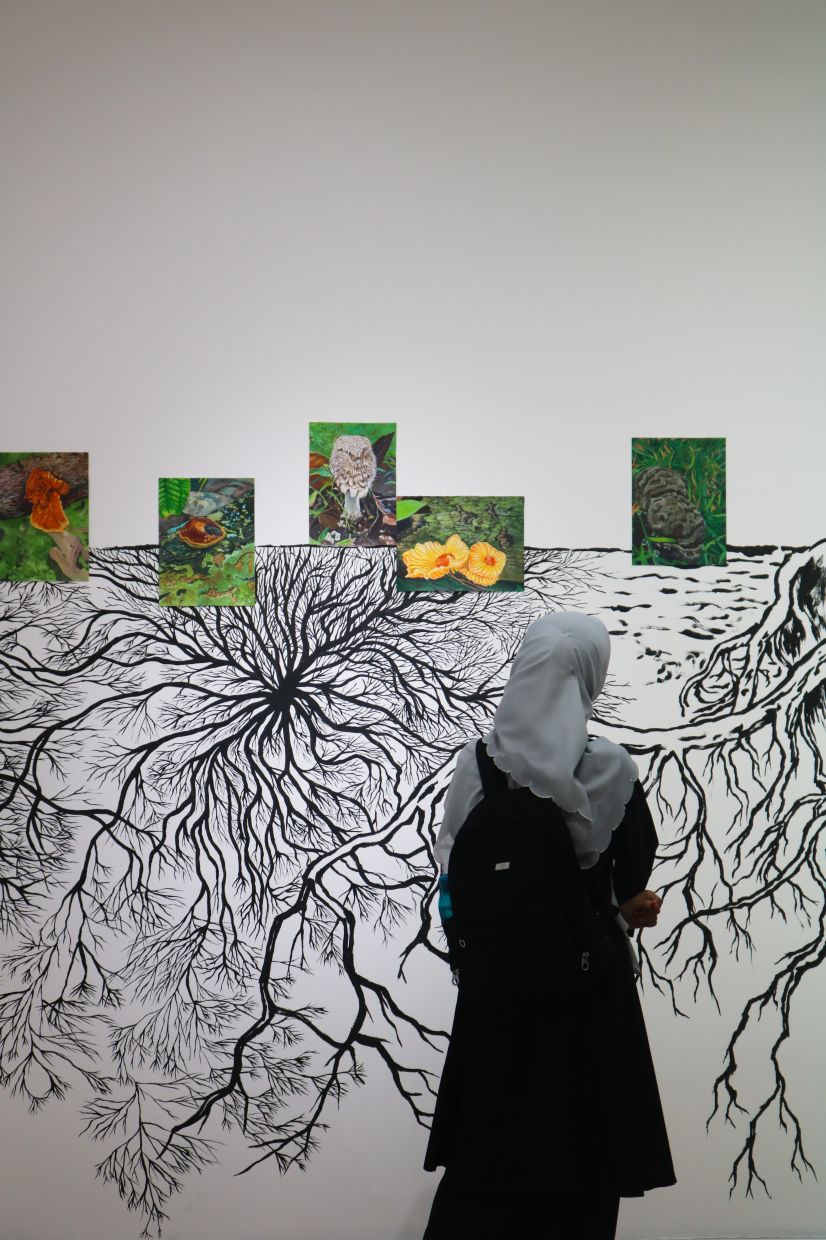 This month, Hasanul’s exhibition will feature two walkthroughs, on Oct 10 and 17. Photo: Blank Canvas