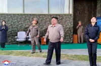 North Korea's Kim oversaw launch of missile that uses AI
