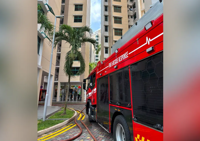 Three taken to hospital after fire in Singapore HDB flat; 100 people evacuated