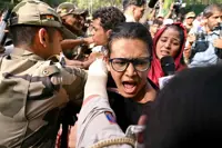 India police investigate sexual harassment allegations during protests