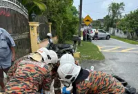 Man killed, woman seriously injured in Taiping motorcycle crash