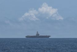 US carrier George H. W. Bush visits Thailand after Middle East deployment
