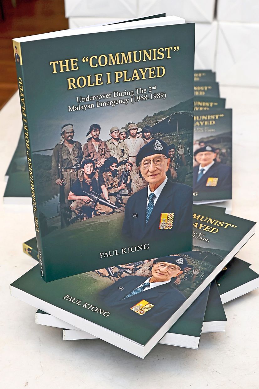 Kiong’s book ‘The Communist Role I Played: Undercover During the 2nd Malayan Emergency (1968-1989)’.
