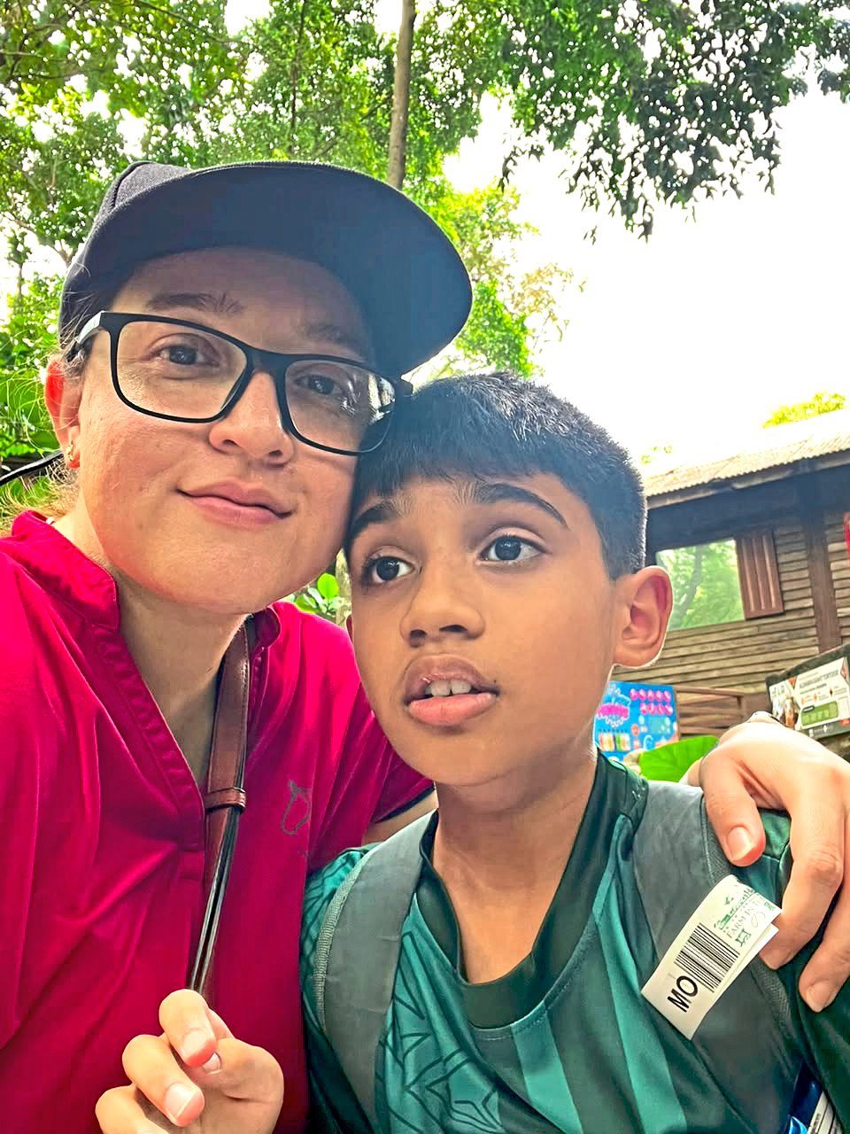Desiree (left), seen here with Nevyr, says more needs to be done to support the needs of neurodivergent people. Photo: Desiree Kaur 