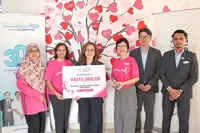 Hospital supports breast cancer awareness with RM15,000 donation