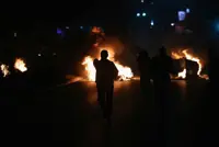 Protesters clash with police over Kosovo war crimes court law