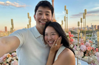 Shang-Chi actor Simu Liu marries fiancee Allison Hsu in France